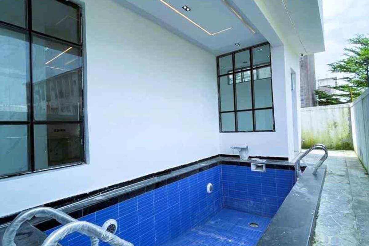 Elegantly Finished 5 Bedroom Detached Duplex With Private Pool & Cinema In Chevron | ₦450M | Governor's Consent With Building Approval 18